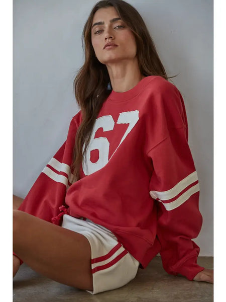 French Terry Jersey Crewneck