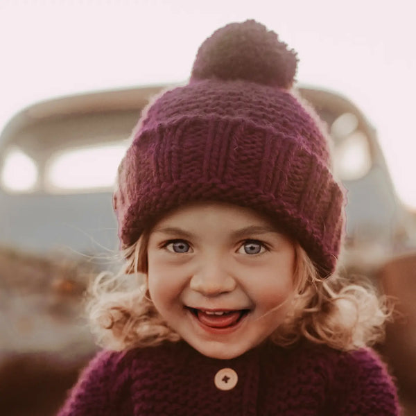 Garter Stitch Beanie