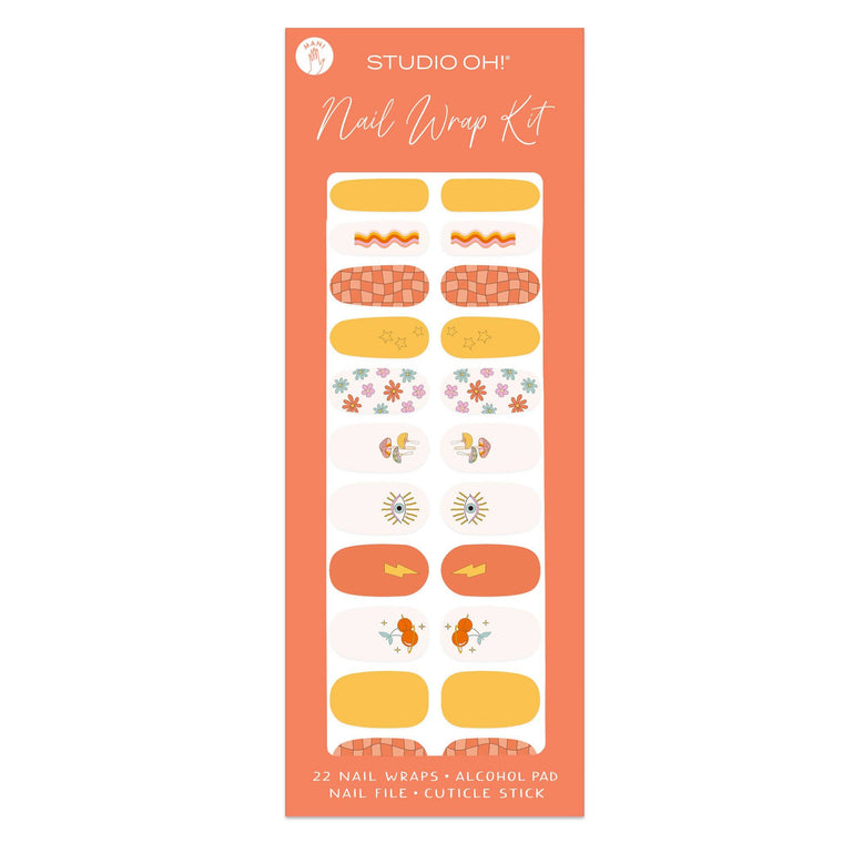 Groovy Girl Mani Nail Wrap Kit