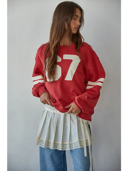 French Terry Jersey Crewneck