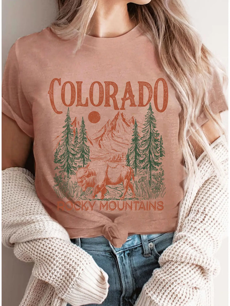 Colorado Buffalo Tee
