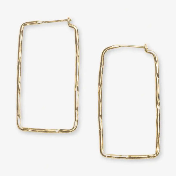 Athena Rectangle Hoops
