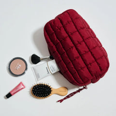 Cloud Nine Quilted Cosmetic Case