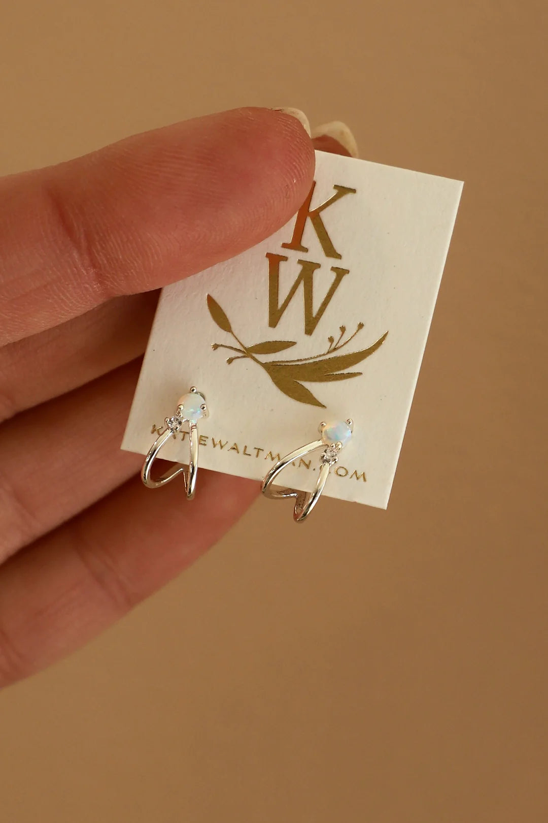 Cyrus Opal Stud Hoops
