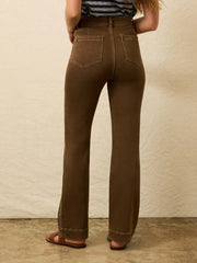 Stretch Terry Pocket Pant - Walnut