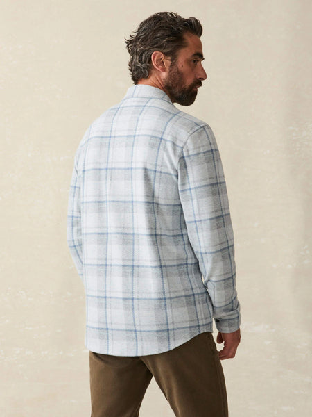 Legend Sweater Shirt - Maine Sky Plaid
