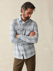 Legend Sweater Shirt - Maine Sky Plaid