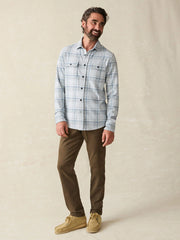 Legend Sweater Shirt - Maine Sky Plaid
