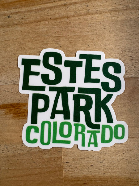 Estes Park Sticker