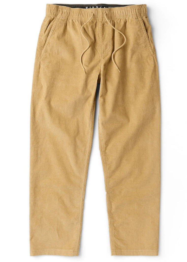 No See Ums Elastic Cord Pant - Dark Sand