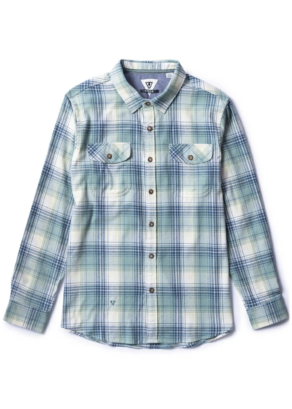 Central Coast Flannel - Smoky Jade