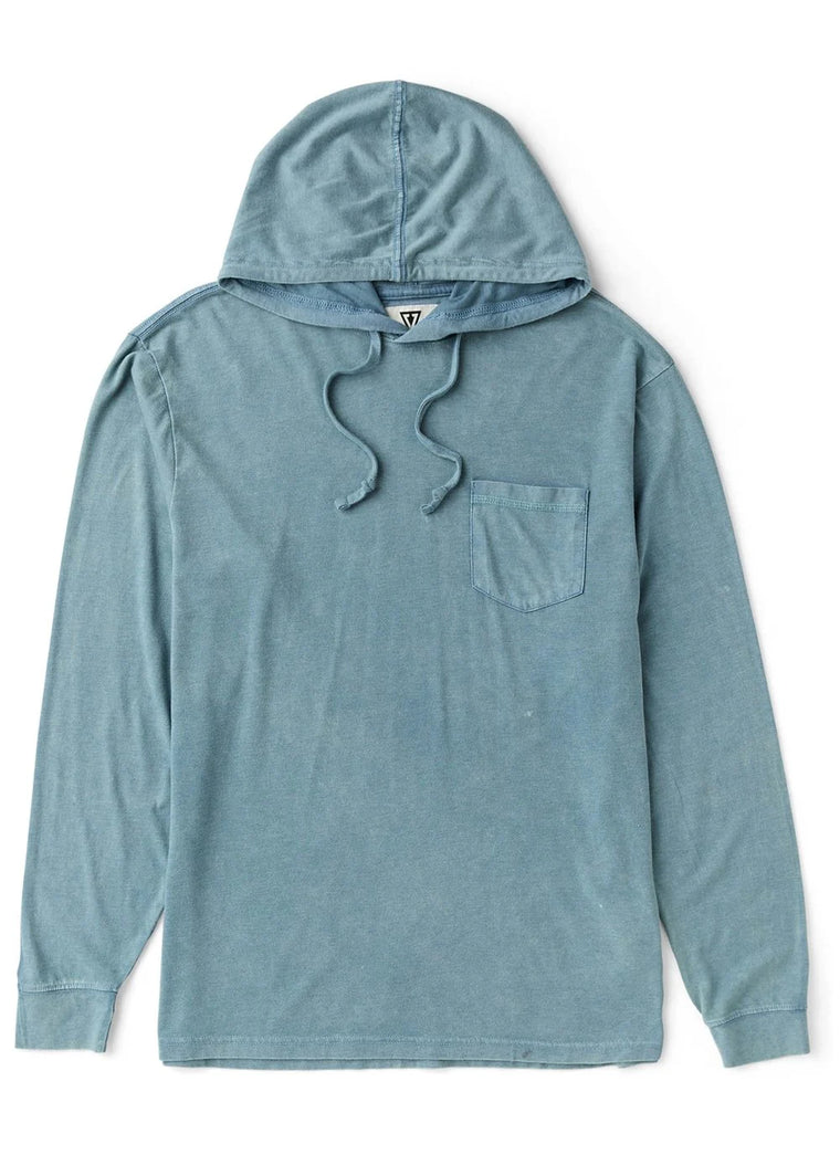 Solid Sets Hooded Pullover - Blue Haze