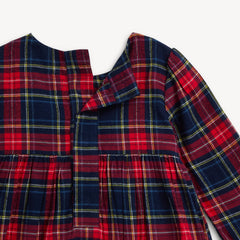 Holiday Plaid Flannel Dress + Legging Set