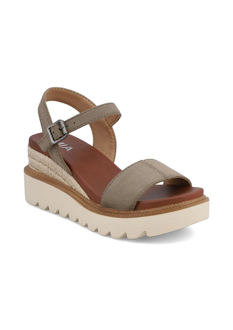 Ophidia Wedge Sandal - Taupe