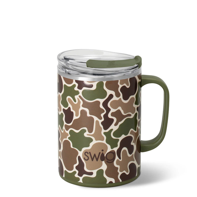 Camper Mug (24 oz) Hunting Camo