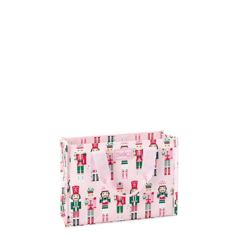 Sugarplum Soldiers Reusable Gift Bag (small)