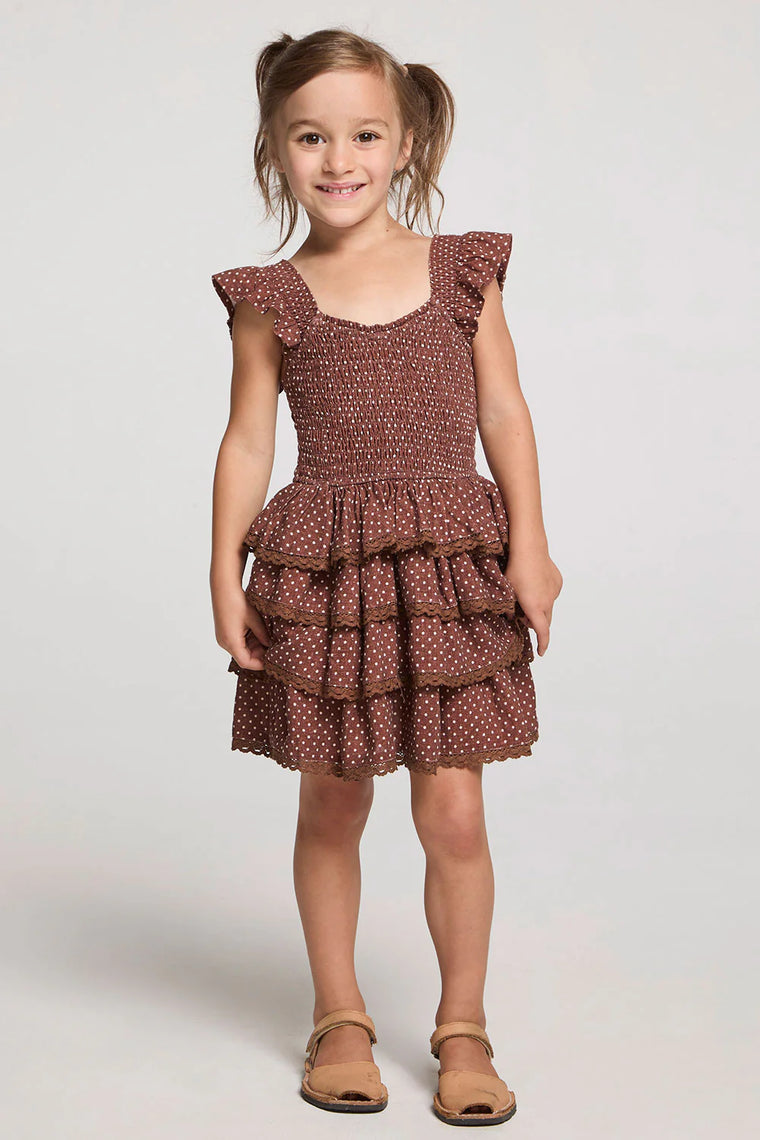 Cherie Mini Dress - Mocha