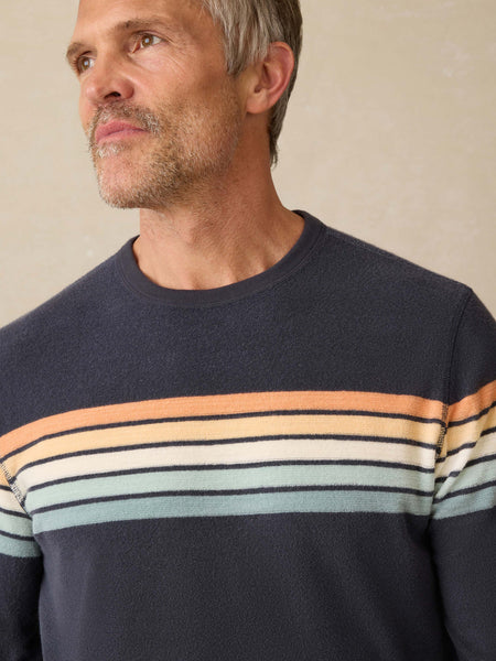 Cabana Towel Terry Crewneck