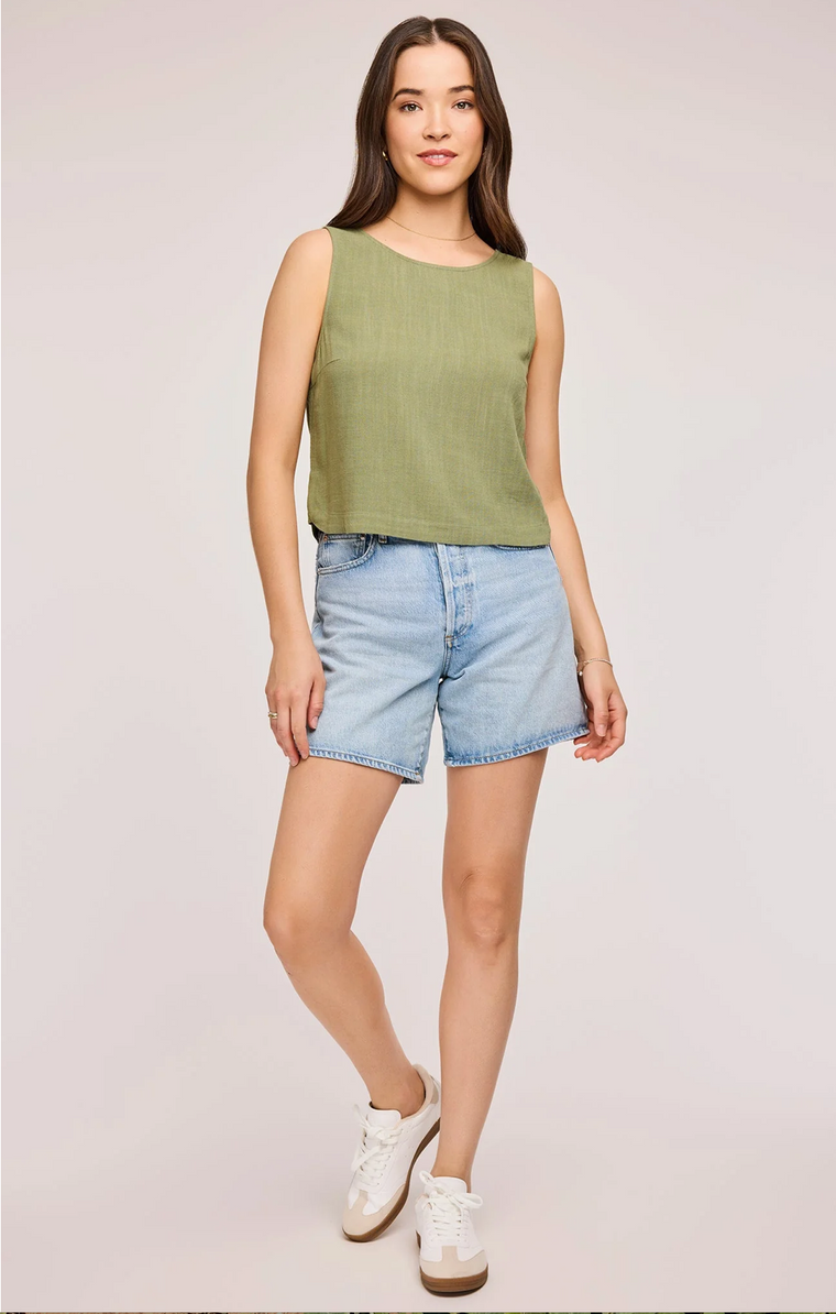 River Tank - Matcha - FINAL SALE