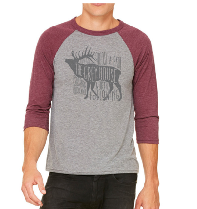 Elk Baseball Tee