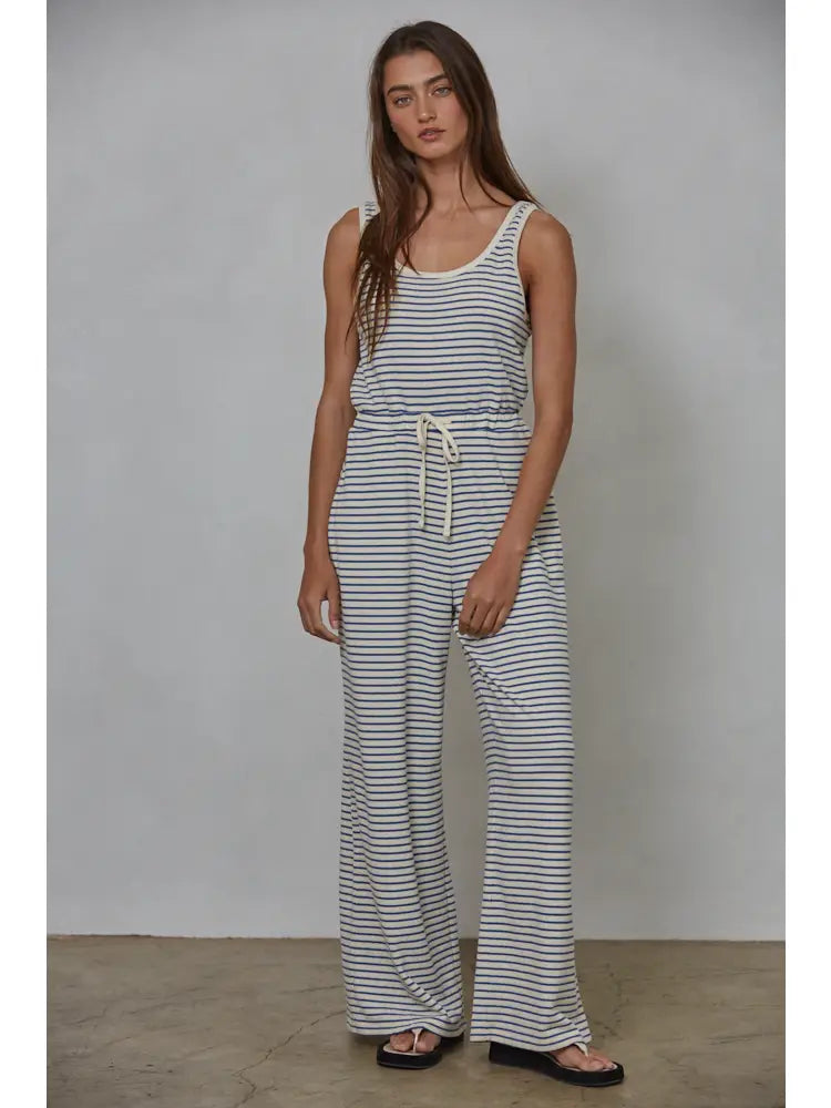 Striped Jumpsuit