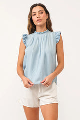 Clarin Top - Perfect Blue FINAL SALE