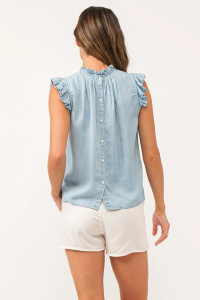 Clarin Top - Perfect Blue FINAL SALE