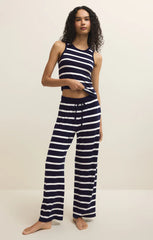 Luxe Stripe Tank - Eclipse