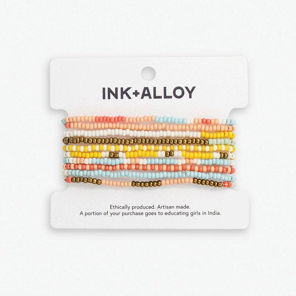 10 Strand Stretch Beaded Bracelet Pack