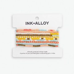 10 Strand Stretch Beaded Bracelet Pack