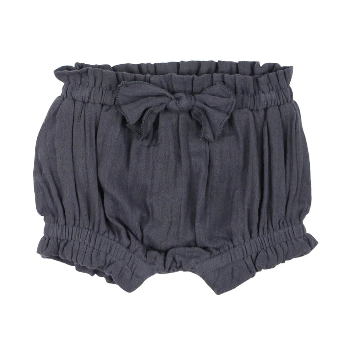 Muslin Ruffle Bloomer - Dusk