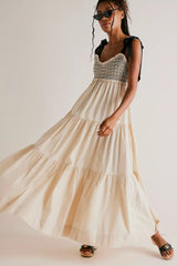 Bluebell Maxi - Sand - FINAL SALE