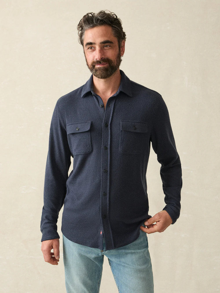 Legend Sweater Shirt - Brighton Navy