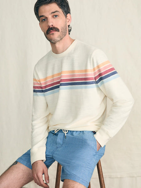 Cabana Terry Crewneck