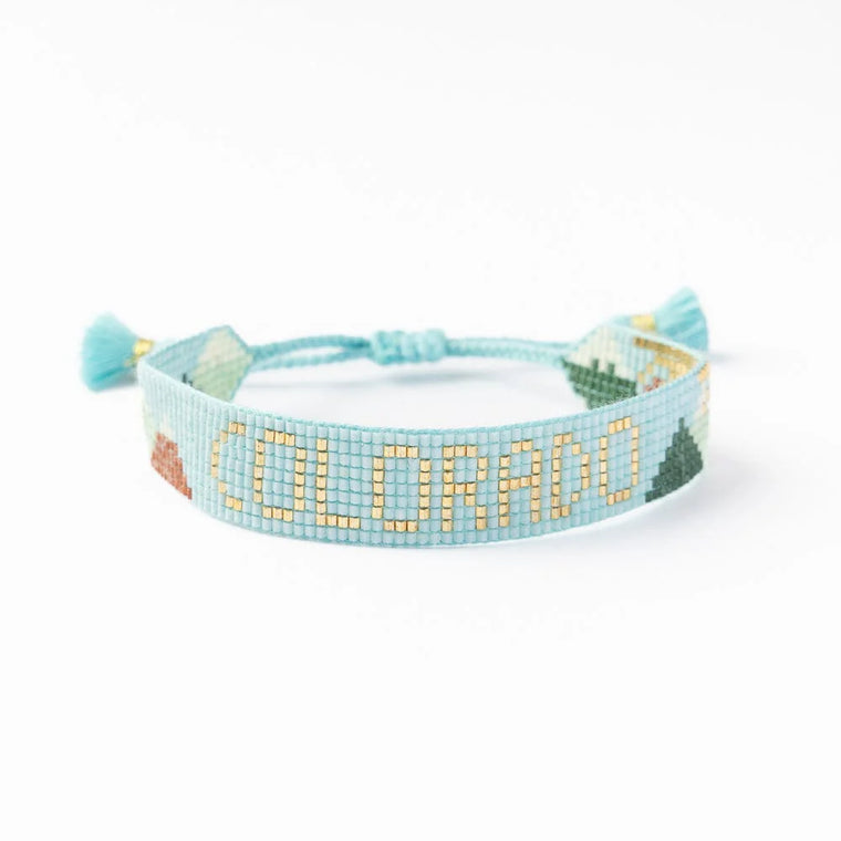 Gabby Adjustable Beaded Bracelet