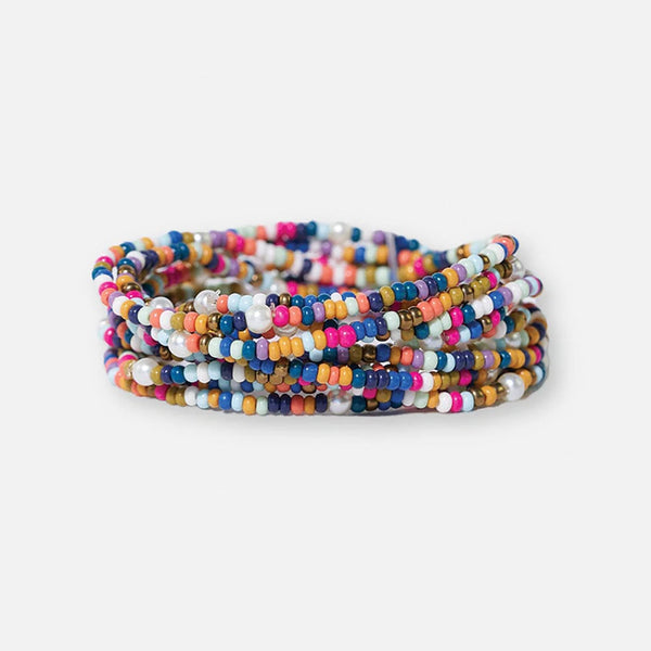 10 Strand Stretch Beaded Bracelet Pack