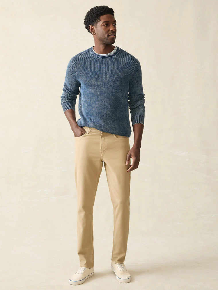 Stretch Terry 5 Pocket Pant - Desert Khaki
