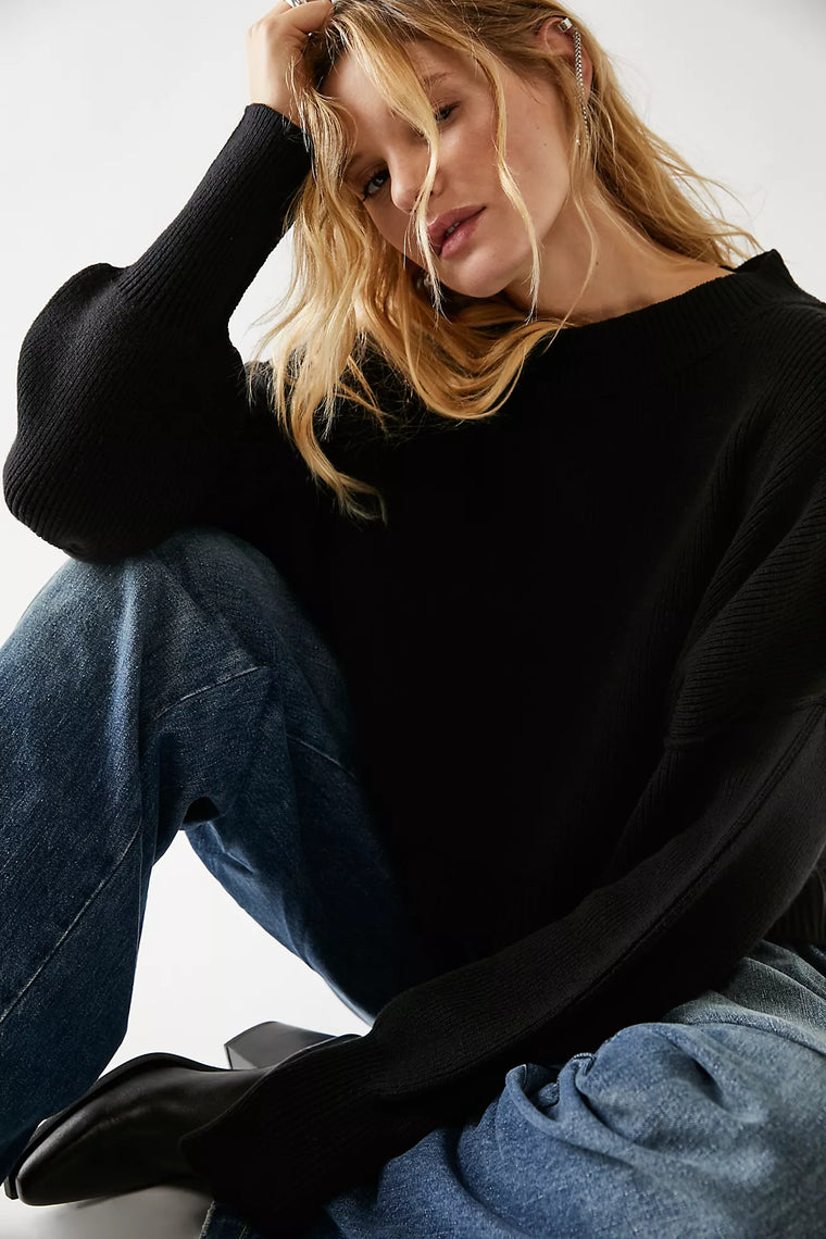 Easy Street Cropped - Black