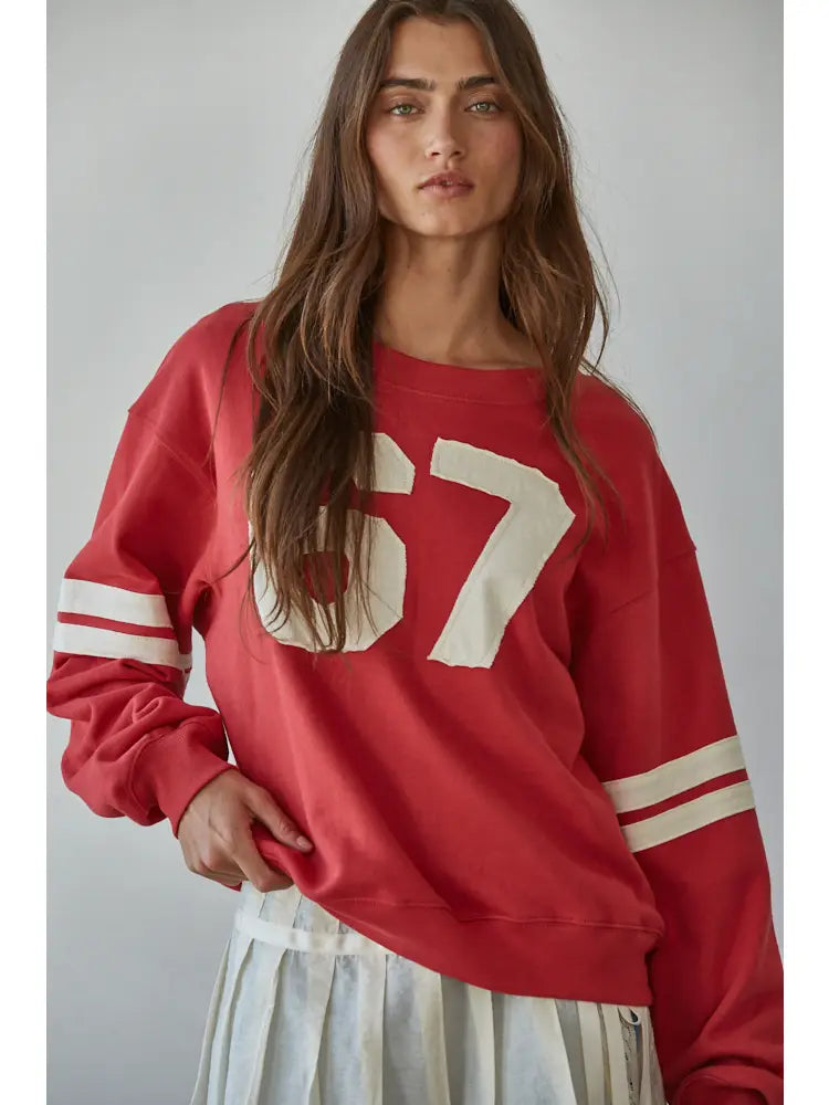 French Terry Jersey Crewneck - FINAL SALE