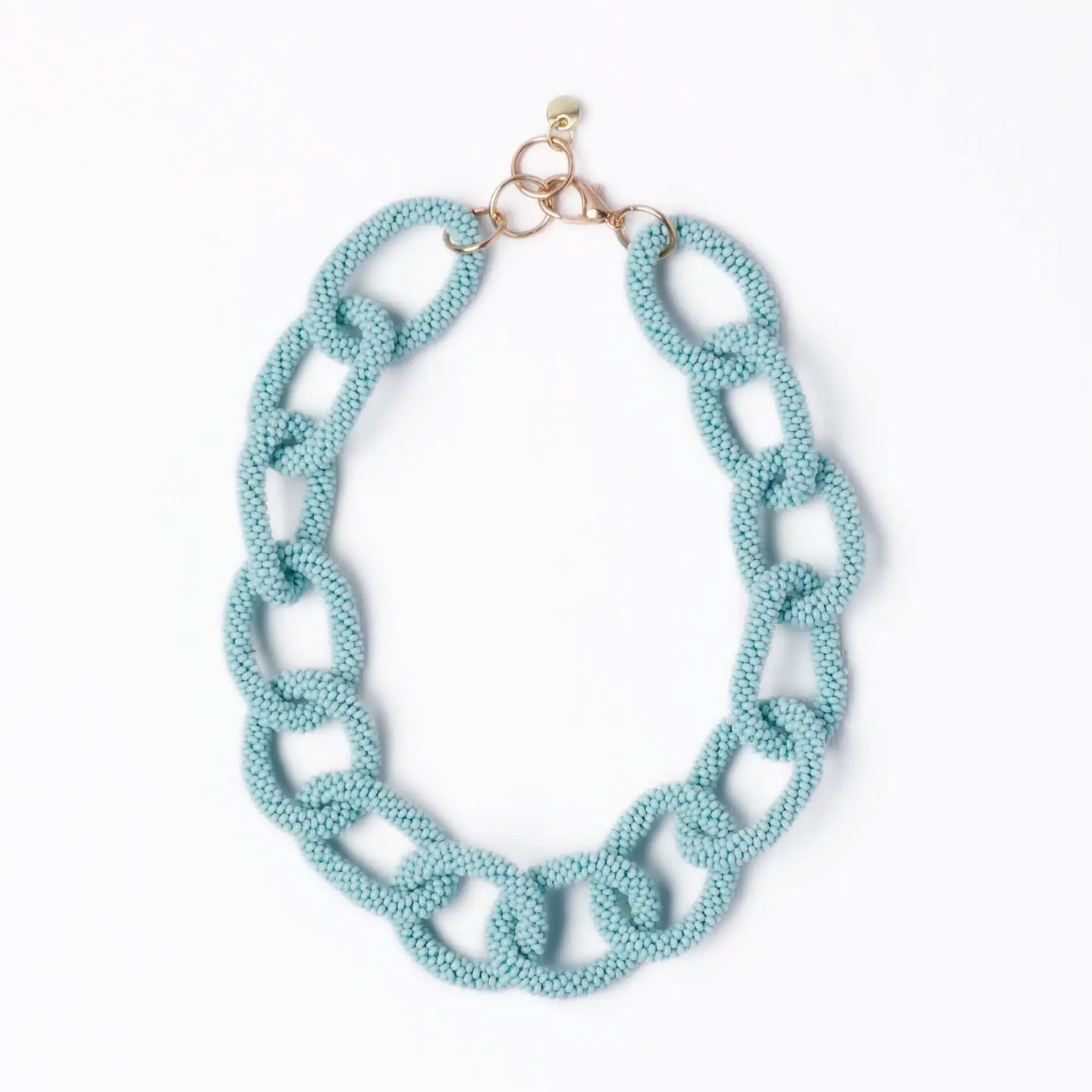 Jenna Chain Link Beaded Necklace