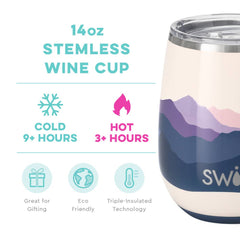 Moon Shine Stemless Wine Cup (14oz)