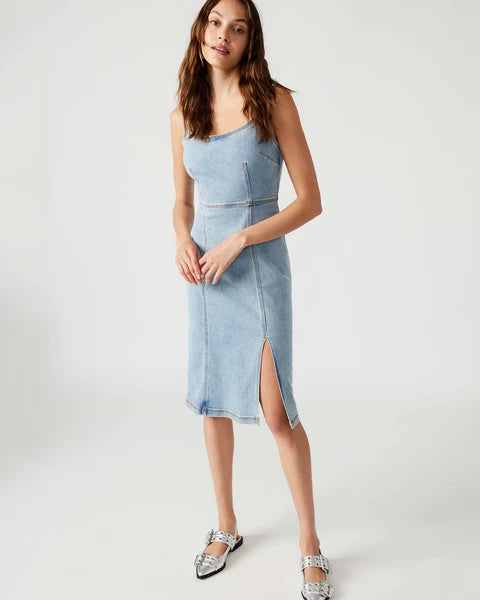 Giselle Dress - Blue Denim