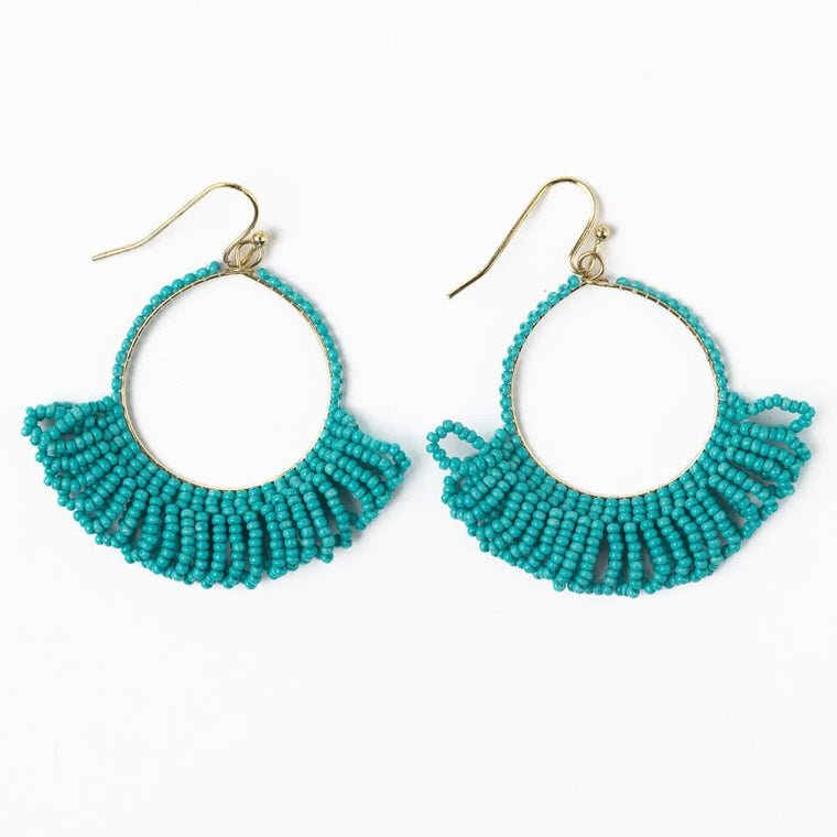 Kendra Fringe Hoop Earring