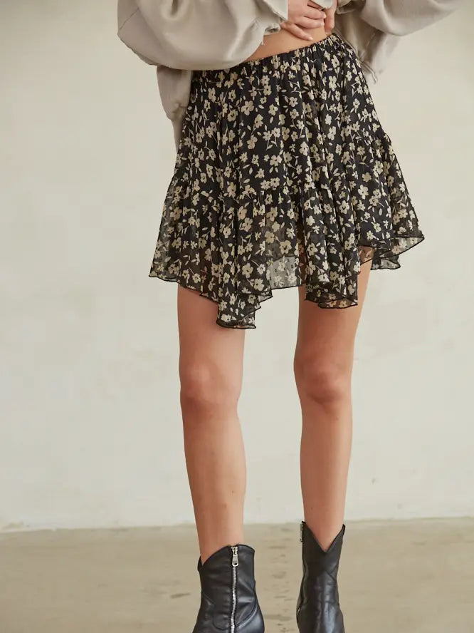 Elora Floral Skirt FINAL SALE