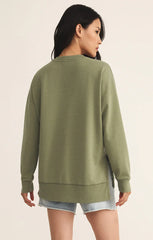 Modern Weekender V-Neck - Avocado