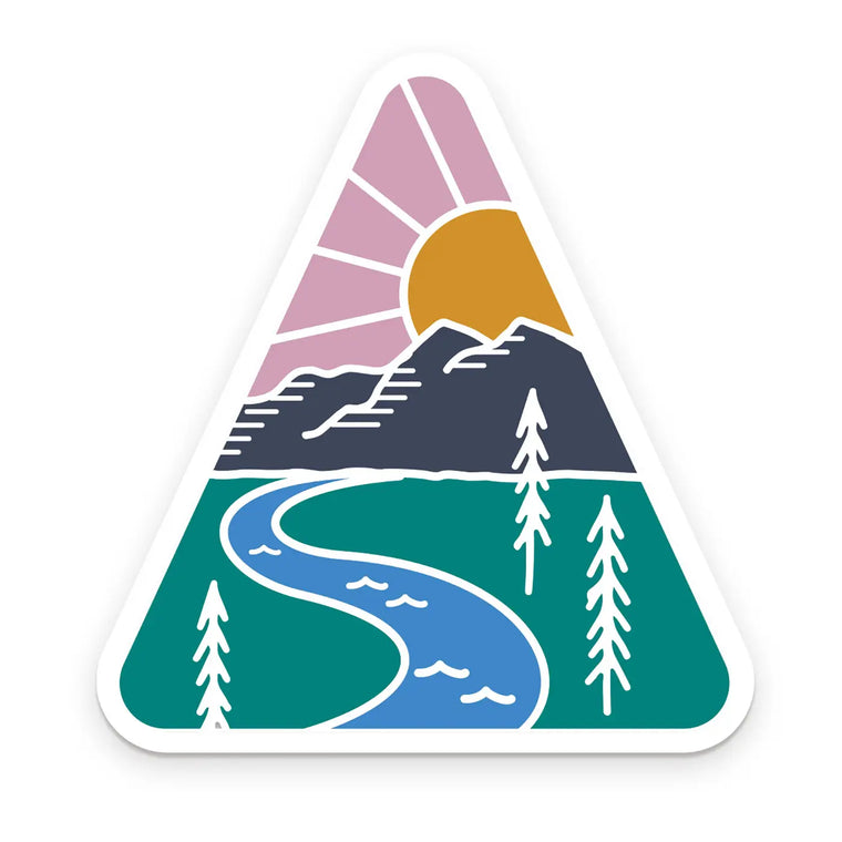 Mountain Adventure Sticker