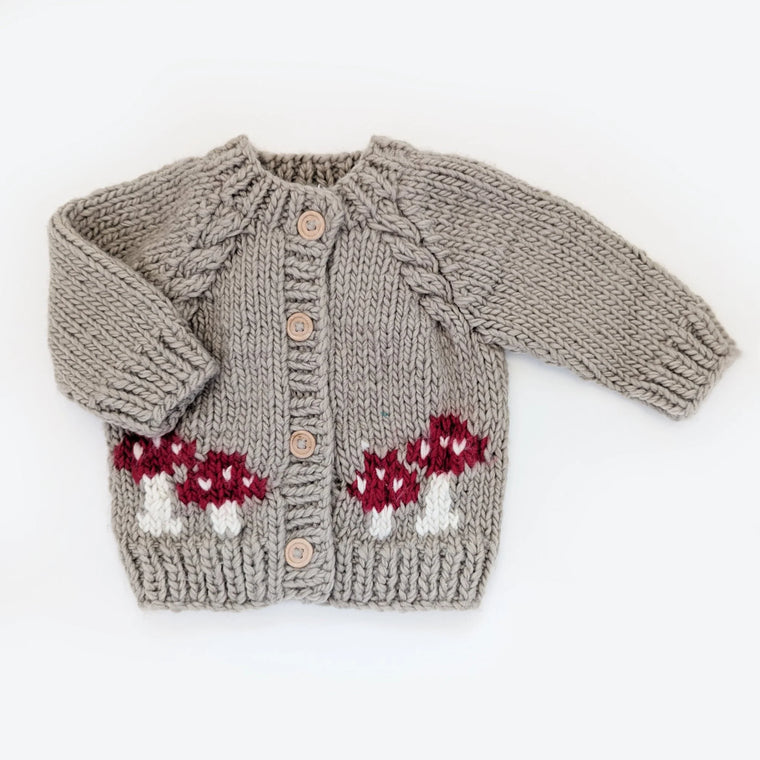 Mushroom Cardigan