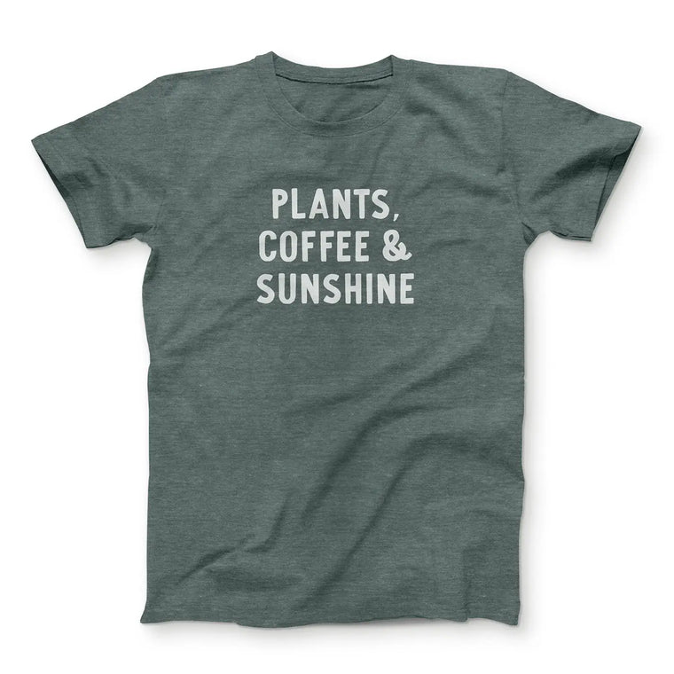 Plants, Coffee & Sunshine Tee