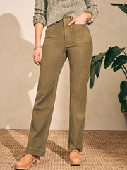 Stretch Terry Patch Pocket Pant