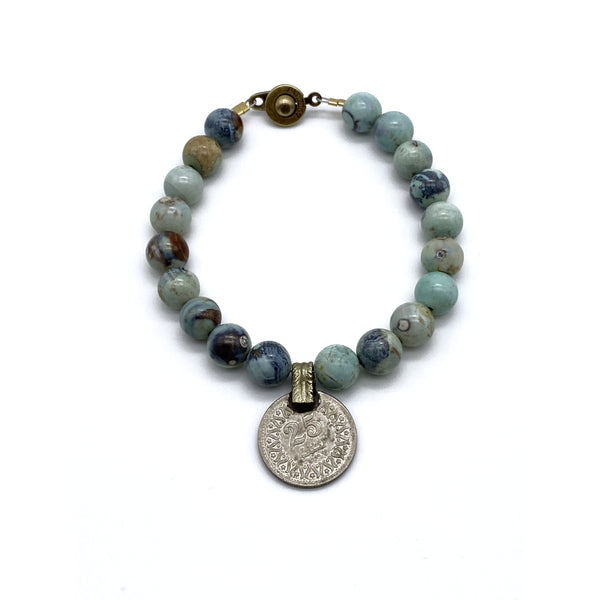 Afton Bracelet with Coin